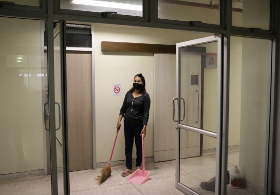 ภาพกิจกรรม คณะวิทยาศาสตร์และเทคโนโลยี เข้าร่วมกิจกรรมจิตอาสา Big Cleaning Day