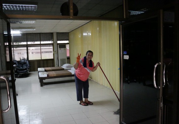 ภาพกิจกรรม คณะวิทยาศาสตร์และเทคโนโลยี เข้าร่วมกิจกรรมจิตอาสา Big Cleaning Day