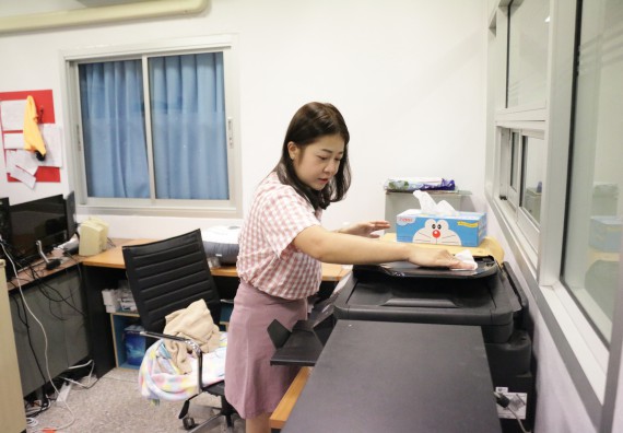 ภาพกิจกรรม คณะวิทยาศาสตร์และเทคโนโลยี เข้าร่วมกิจกรรมจิตอาสา Big Cleaning Day