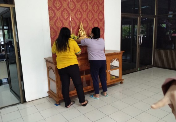 ภาพกิจกรรม คณะวิทยาศาสตร์และเทคโนโลยี เข้าร่วมกิจกรรมจิตอาสา Big Cleaning Day