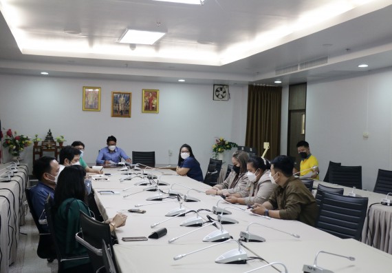 ภาพกิจกรรม  คณะวิทยาศาสตร์และเทคโนโลยี จัดประชุมเพื่อชี้แจงหลักเกณฑ์และวิธีการประเมินเพื่อต่อสัญญาจ้างพนักงานมหาวิทยาลัยและเตรียมความพร้อมในการทำเอกสารหลักฐานในการต่อสัญญาจ้าง