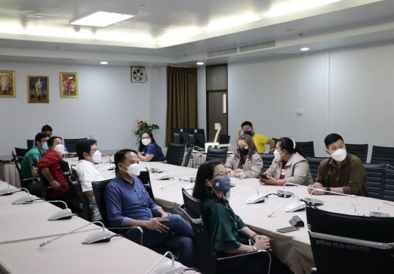 ภาพกิจกรรม  คณะวิทยาศาสตร์และเทคโนโลยี จัดประชุมเพื่อชี้แจงหลักเกณฑ์และวิธีการประเมินเพื่อต่อสัญญาจ้างพนักงานมหาวิทยาลัยและเตรียมความพร้อมในการทำเอกสารหลักฐานในการต่อสัญญาจ้าง