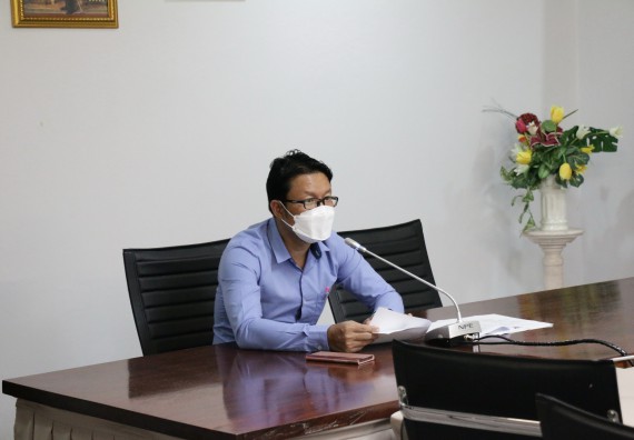 ภาพกิจกรรม  คณะวิทยาศาสตร์และเทคโนโลยี จัดประชุมเพื่อชี้แจงหลักเกณฑ์และวิธีการประเมินเพื่อต่อสัญญาจ้างพนักงานมหาวิทยาลัยและเตรียมความพร้อมในการทำเอกสารหลักฐานในการต่อสัญญาจ้าง