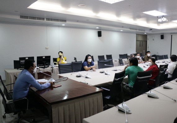 ภาพกิจกรรม  คณะวิทยาศาสตร์และเทคโนโลยี จัดประชุมเพื่อชี้แจงหลักเกณฑ์และวิธีการประเมินเพื่อต่อสัญญาจ้างพนักงานมหาวิทยาลัยและเตรียมความพร้อมในการทำเอกสารหลักฐานในการต่อสัญญาจ้าง