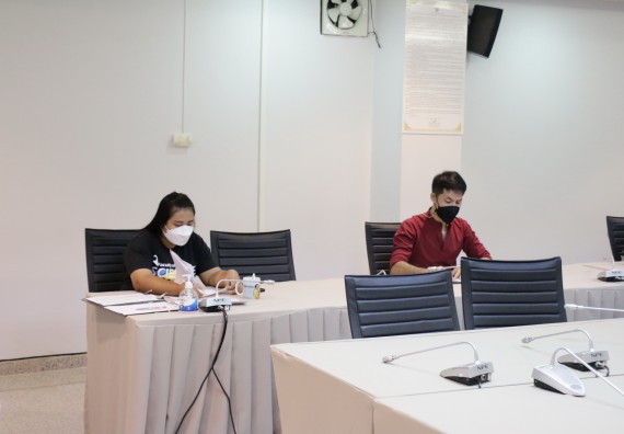 ภาพกิจกรรม  ประธานหลักสูตรคณะวิทยาศาสตร์และเทคโนโลยี จัดประชุมการจัดกิจกรรมค่ายวิทยาศาสตร์สัญจร