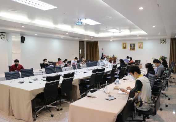 ภาพกิจกรรม  ประธานหลักสูตรคณะวิทยาศาสตร์และเทคโนโลยี จัดประชุมการจัดกิจกรรมค่ายวิทยาศาสตร์สัญจร