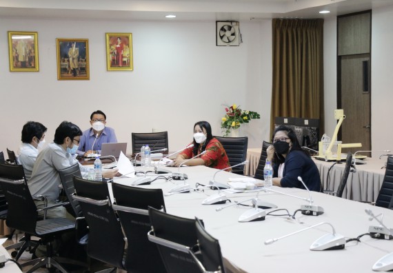 ภาพกิจกรรม  ประธานหลักสูตรคณะวิทยาศาสตร์และเทคโนโลยี จัดประชุมการจัดกิจกรรมค่ายวิทยาศาสตร์สัญจร