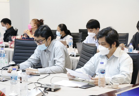 ภาพกิจกรรม  ประธานหลักสูตรคณะวิทยาศาสตร์และเทคโนโลยี จัดประชุมการจัดกิจกรรมค่ายวิทยาศาสตร์สัญจร