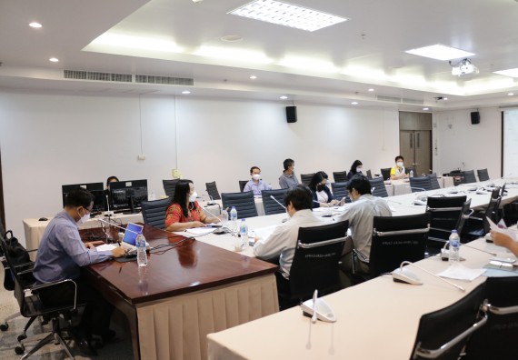 ภาพกิจกรรม  ประธานหลักสูตรคณะวิทยาศาสตร์และเทคโนโลยี จัดประชุมการจัดกิจกรรมค่ายวิทยาศาสตร์สัญจร