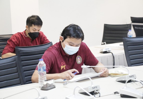 ภาพกิจกรรม  ประธานหลักสูตรคณะวิทยาศาสตร์และเทคโนโลยี จัดประชุมการจัดกิจกรรมค่ายวิทยาศาสตร์สัญจร