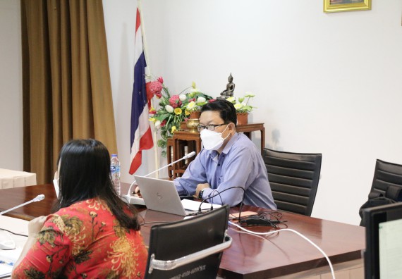 ภาพกิจกรรม  ประธานหลักสูตรคณะวิทยาศาสตร์และเทคโนโลยี จัดประชุมการจัดกิจกรรมค่ายวิทยาศาสตร์สัญจร