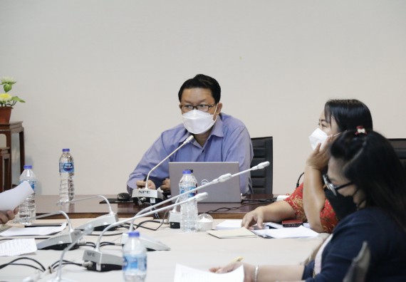 ภาพกิจกรรม  ประธานหลักสูตรคณะวิทยาศาสตร์และเทคโนโลยี จัดประชุมการจัดกิจกรรมค่ายวิทยาศาสตร์สัญจร