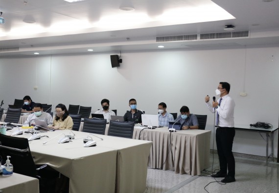 คณบดีคณะวิทยาศาสตร์และเทคโนโลยี จัดการบรรยาย เรื่อง การพัฒนาผลงานวิชาการเพื่อขอตำแหน่งวิชาการในระดับที่สูงขึ้น