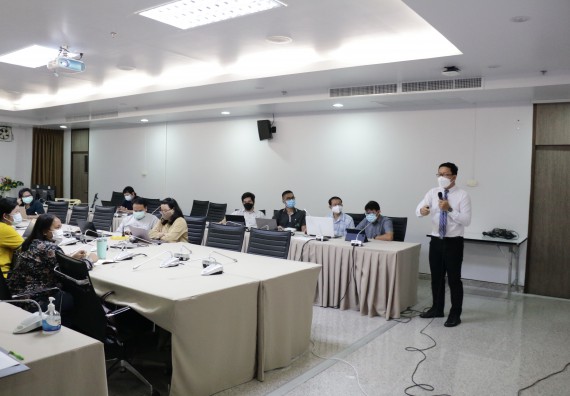 คณบดีคณะวิทยาศาสตร์และเทคโนโลยี จัดการบรรยาย เรื่อง การพัฒนาผลงานวิชาการเพื่อขอตำแหน่งวิชาการในระดับที่สูงขึ้น