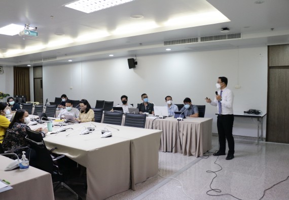 คณบดีคณะวิทยาศาสตร์และเทคโนโลยี จัดการบรรยาย เรื่อง การพัฒนาผลงานวิชาการเพื่อขอตำแหน่งวิชาการในระดับที่สูงขึ้น