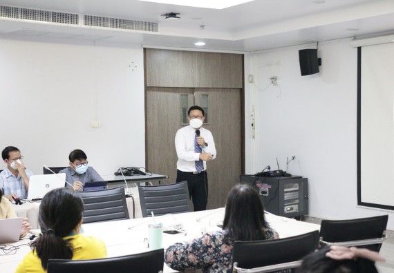 คณบดีคณะวิทยาศาสตร์และเทคโนโลยี จัดการบรรยาย เรื่อง การพัฒนาผลงานวิชาการเพื่อขอตำแหน่งวิชาการในระดับที่สูงขึ้น