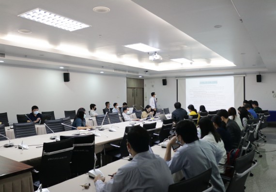 คณบดีคณะวิทยาศาสตร์และเทคโนโลยี จัดการบรรยาย เรื่อง การพัฒนาผลงานวิชาการเพื่อขอตำแหน่งวิชาการในระดับที่สูงขึ้น