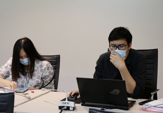 ภาพกิจกรรม  คณะวิทยาศาสตร์และเทคโนโลยี จัดประชุมการต่อสัญญาจ้างพนักงานมหาวิทยาลัยสายวิชาการ