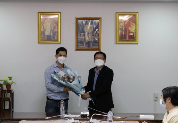 ภาพกิจกรรม  คณะวิทยาศาสตร์และเทคโนโลยี จัดการประชุมเตรียมความพร้อมออกบริการวิชาการ