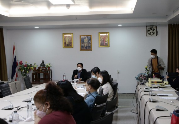 ภาพกิจกรรม  คณะวิทยาศาสตร์และเทคโนโลยี จัดการประชุมเตรียมความพร้อมออกบริการวิชาการ