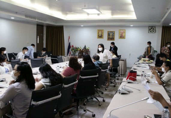 ภาพกิจกรรม  คณะวิทยาศาสตร์และเทคโนโลยี จัดการประชุมเตรียมความพร้อมออกบริการวิชาการ