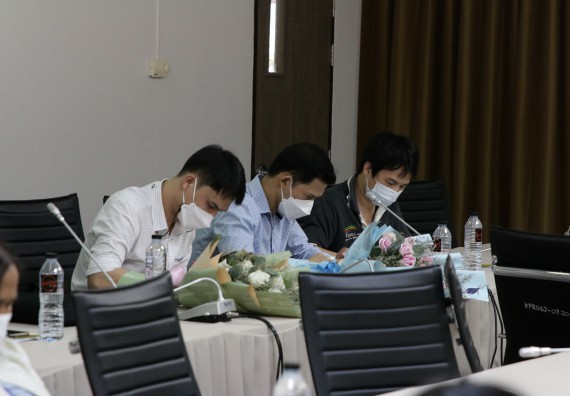 ภาพกิจกรรม  คณะวิทยาศาสตร์และเทคโนโลยี จัดการประชุมเตรียมความพร้อมออกบริการวิชาการ