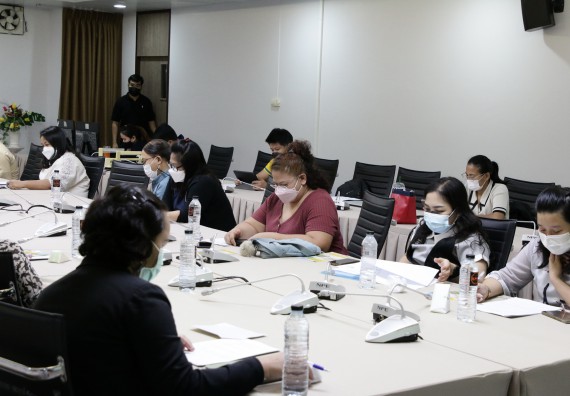 ภาพกิจกรรม  คณะวิทยาศาสตร์และเทคโนโลยี จัดการประชุมเตรียมความพร้อมออกบริการวิชาการ