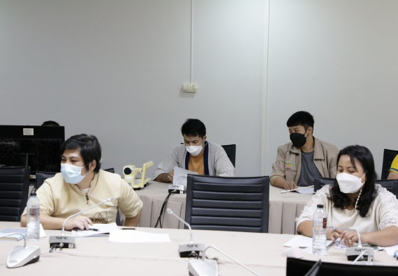 ภาพกิจกรรม  คณะวิทยาศาสตร์และเทคโนโลยี จัดการประชุมเตรียมความพร้อมออกบริการวิชาการ