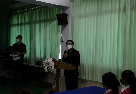 ภาพกิจกรรม คณะวิทยาศาสตร์และเทคโนโลยี จัดค่ายวิทยาศาสตร์สัญจรโรงเรียนนาบ่อคำวิทยาคม