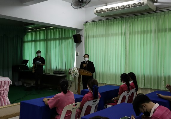 ภาพกิจกรรม คณะวิทยาศาสตร์และเทคโนโลยี จัดค่ายวิทยาศาสตร์สัญจรโรงเรียนนาบ่อคำวิทยาคม