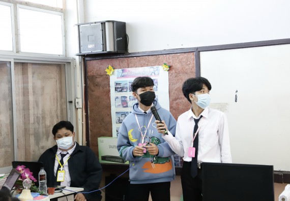 ภาพกิจกรรม คณะวิทยาศาสตร์และเทคโนโลยี จัดค่ายวิทยาศาสตร์สัญจรโรงเรียนนาบ่อคำวิทยาคม