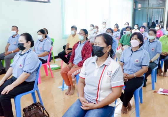 ภาพกิจกรรม  โครงการ 1 ตำบล 1 มหาวิทยาลัย ตำบลสระแก้ว จัดอบรมเชิงปฏิบัติ การพัฒนาศักยภาพอาสาสมัครชุมชน