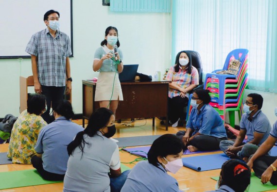 ภาพกิจกรรม  โครงการ 1 ตำบล 1 มหาวิทยาลัย ตำบลสระแก้ว จัดอบรมเชิงปฏิบัติ การพัฒนาศักยภาพอาสาสมัครชุมชน