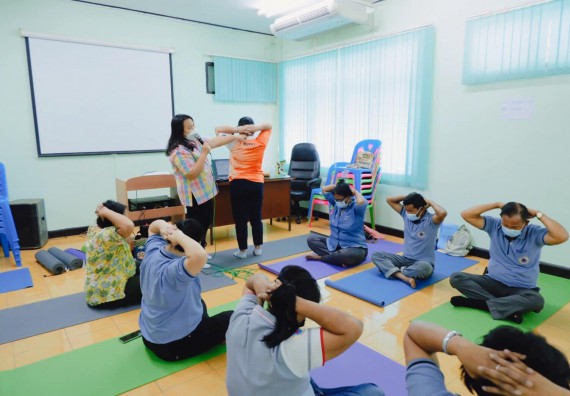 ภาพกิจกรรม  โครงการ 1 ตำบล 1 มหาวิทยาลัย ตำบลสระแก้ว จัดอบรมเชิงปฏิบัติ การพัฒนาศักยภาพอาสาสมัครชุมชน