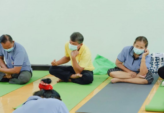 ภาพกิจกรรม  โครงการ 1 ตำบล 1 มหาวิทยาลัย ตำบลสระแก้ว จัดอบรมเชิงปฏิบัติ การพัฒนาศักยภาพอาสาสมัครชุมชน