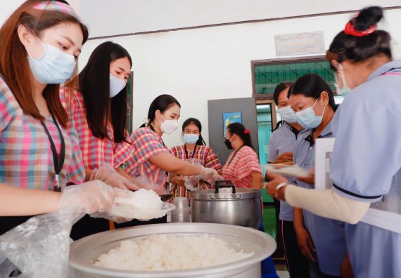 ภาพกิจกรรม  โครงการ 1 ตำบล 1 มหาวิทยาลัย ตำบลสระแก้ว จัดอบรมเชิงปฏิบัติ การพัฒนาศักยภาพอาสาสมัครชุมชน