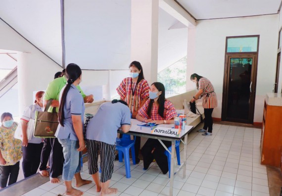 ภาพกิจกรรม  โครงการ 1 ตำบล 1 มหาวิทยาลัย ตำบลสระแก้ว จัดอบรมเชิงปฏิบัติ การพัฒนาศักยภาพอาสาสมัครชุมชน