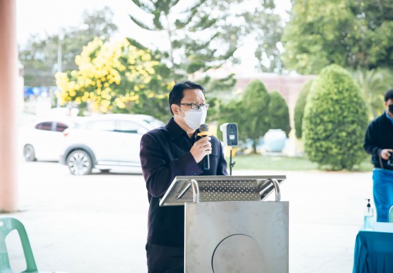 ภาพกิจกรรม  คณะวิทยาศาสตร์และเทคโนโลยี จัดค่ายวิทยาศาสตร์สัญจรโรงเรียนคลองลานวิทยา