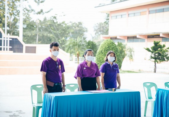 ภาพกิจกรรม  คณะวิทยาศาสตร์และเทคโนโลยี จัดค่ายวิทยาศาสตร์สัญจรโรงเรียนคลองลานวิทยา