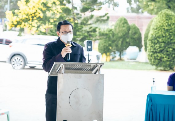 ภาพกิจกรรม  คณะวิทยาศาสตร์และเทคโนโลยี จัดค่ายวิทยาศาสตร์สัญจรโรงเรียนคลองลานวิทยา