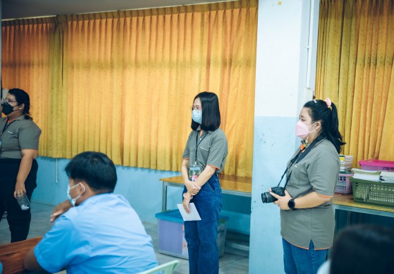 ภาพกิจกรรม  คณะวิทยาศาสตร์และเทคโนโลยี จัดค่ายวิทยาศาสตร์สัญจรโรงเรียนคลองลานวิทยา