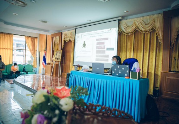 ภาพกิจกรรม  คณะวิทยาศาสตร์และเทคโนโลยี จัดค่ายวิทยาศาสตร์สัญจรโรงเรียนคลองลานวิทยา