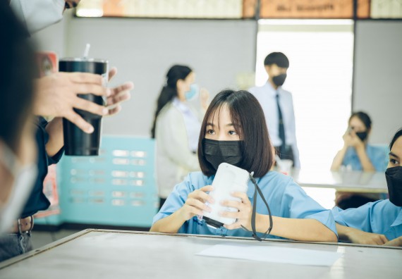 ภาพกิจกรรม  คณะวิทยาศาสตร์และเทคโนโลยี จัดค่ายวิทยาศาสตร์สัญจรโรงเรียนคลองลานวิทยา