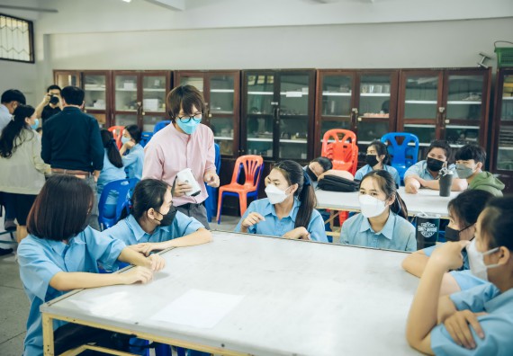 ภาพกิจกรรม  คณะวิทยาศาสตร์และเทคโนโลยี จัดค่ายวิทยาศาสตร์สัญจรโรงเรียนคลองลานวิทยา