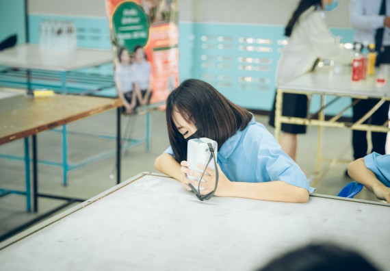 ภาพกิจกรรม  คณะวิทยาศาสตร์และเทคโนโลยี จัดค่ายวิทยาศาสตร์สัญจรโรงเรียนคลองลานวิทยา