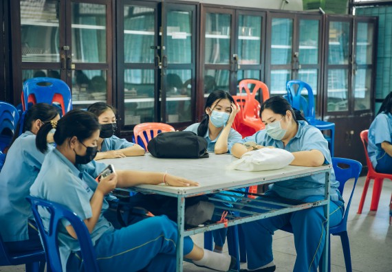 ภาพกิจกรรม  คณะวิทยาศาสตร์และเทคโนโลยี จัดค่ายวิทยาศาสตร์สัญจรโรงเรียนคลองลานวิทยา