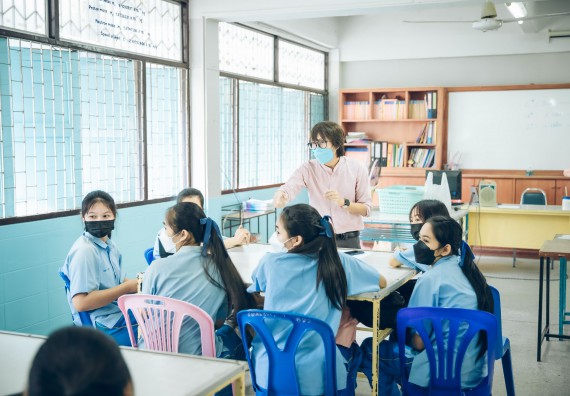 ภาพกิจกรรม  คณะวิทยาศาสตร์และเทคโนโลยี จัดค่ายวิทยาศาสตร์สัญจรโรงเรียนคลองลานวิทยา