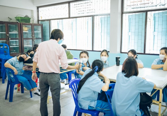 ภาพกิจกรรม  คณะวิทยาศาสตร์และเทคโนโลยี จัดค่ายวิทยาศาสตร์สัญจรโรงเรียนคลองลานวิทยา