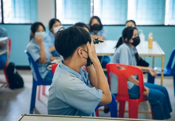 ภาพกิจกรรม  คณะวิทยาศาสตร์และเทคโนโลยี จัดค่ายวิทยาศาสตร์สัญจรโรงเรียนคลองลานวิทยา