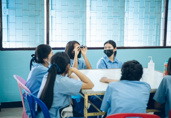 ภาพกิจกรรม  คณะวิทยาศาสตร์และเทคโนโลยี จัดค่ายวิทยาศาสตร์สัญจรโรงเรียนคลองลานวิทยา